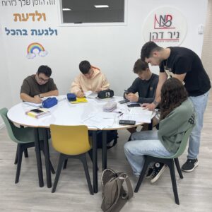 הנדסה אנליטית 13 - השקה של מעגל לצירים.